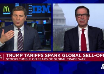 Former Treasury Sec. Steve Mnuchin: I’m hopeful reciprocal tariffs will be negotiated down Former Treasury Sec. Steve Mnuchin: I’m hopeful reciprocal tariffs will be negotiated down