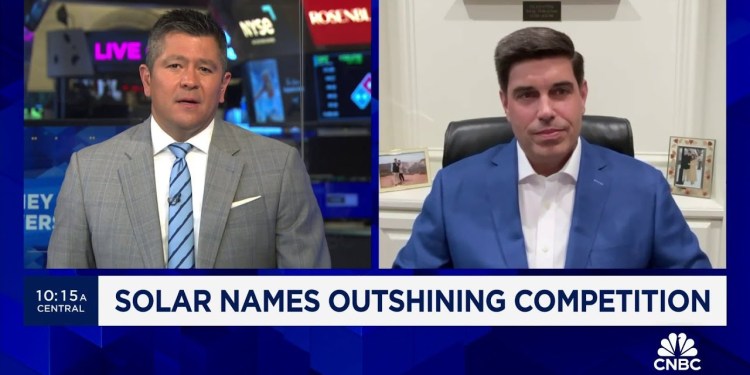 Sunnova’s CEO expects solar power demand to increase Sunnova’s CEO expects solar power demand to increase