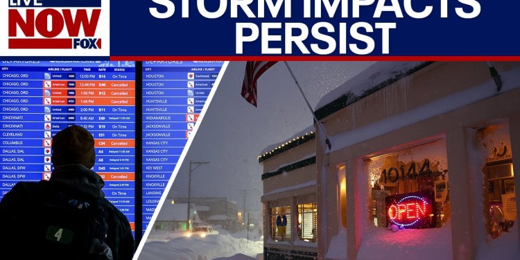 Winter storm latest: Power outages continue, flights grounded Winter storm latest: Power outages continue, flights grounded