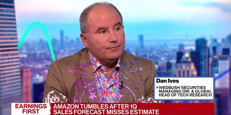Amazon Results Are a ‘Sandbag Special,’ Wedbush’s Ives Says Amazon Results Are a ‘Sandbag Special,’ Wedbush’s Ives Says