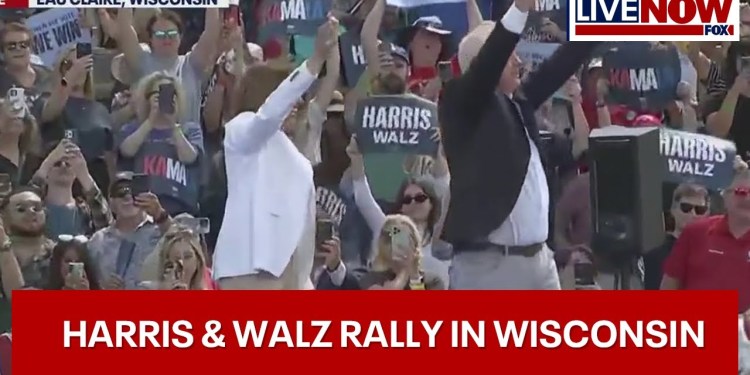 WATCH IN FULL: Harris, Walz speak to crowd at Wisconsin rally | LiveNOW from FOX WATCH IN FULL: Harris, Walz speak to crowd at Wisconsin rally | LiveNOW from FOX
