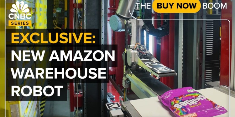 Meet The New Amazon Robot That Can Feel What It Touches Meet The New Amazon Robot That Can Feel What It Touches