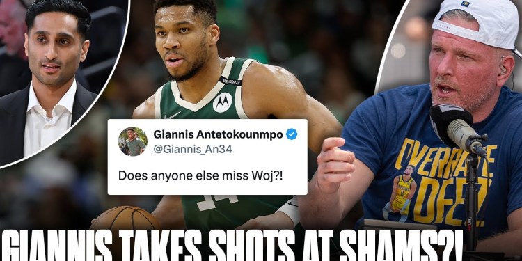 Shams Charania Reacts To Giannis Calling Him Out On Twitter… | Pat McAfee Show Shams Charania Reacts To Giannis Calling Him Out On Twitter… | Pat McAfee Show