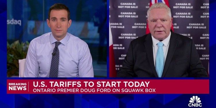 Ontario Premier Doug Ford: We’d be willing to take our tariffs off if President Trump does Ontario Premier Doug Ford: We’d be willing to take our tariffs off if President Trump does