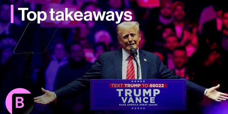 Key Takeaways From Trump’s Inauguration Eve Speech Key Takeaways From Trump’s Inauguration Eve Speech