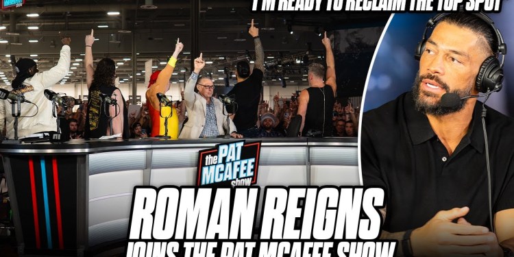 Roman Reigns Is Looking To Reclaim “The Top Spot” After WrestleMania 41 | Pat McAfee Show Roman Reigns Is Looking To Reclaim “The Top Spot” After WrestleMania 41 | Pat McAfee Show