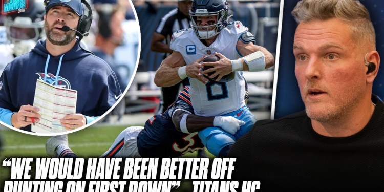 Titans HC Says “We Could Have Punted On 1st Down & Won” After Will Levis Threw Away Win To Bears Titans HC Says “We Could Have Punted On 1st Down & Won” After Will Levis Threw Away Win To Bears