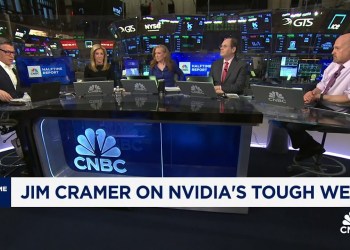 Jim Cramer on Nvidia: ‘The silence is deafening’ from Jensen Huang Jim Cramer on Nvidia: ‘The silence is deafening’ from Jensen Huang