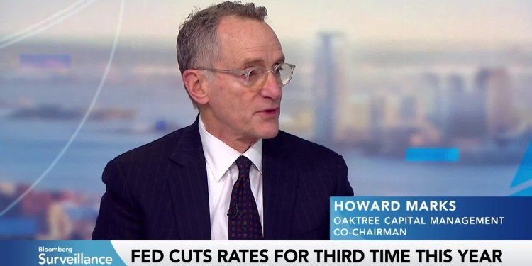 Howard Marks Sees No Need for More Rate Cuts Howard Marks Sees No Need for More Rate Cuts