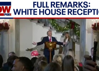 Full Remarks: White House Christmas reception Full Remarks: White House Christmas reception