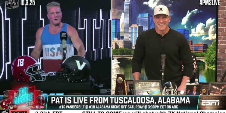 The Pat McAfee Show Live | Friday October 3rd 2025 The Pat McAfee Show Live | Friday October 3rd 2025