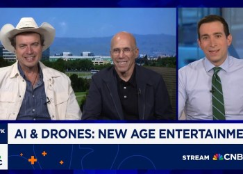 Jeffrey Katzenberg on the rise of drone light shows: The sky becomes a new creative canvas Jeffrey Katzenberg on the rise of drone light shows: The sky becomes a new creative canvas