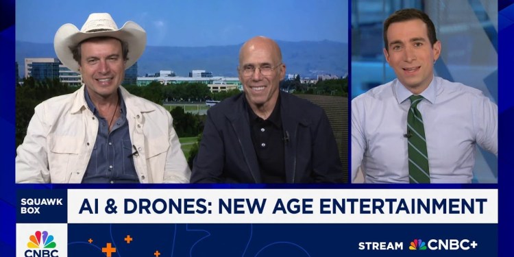 Jeffrey Katzenberg on the rise of drone light shows: The sky becomes a new creative canvas Jeffrey Katzenberg on the rise of drone light shows: The sky becomes a new creative canvas