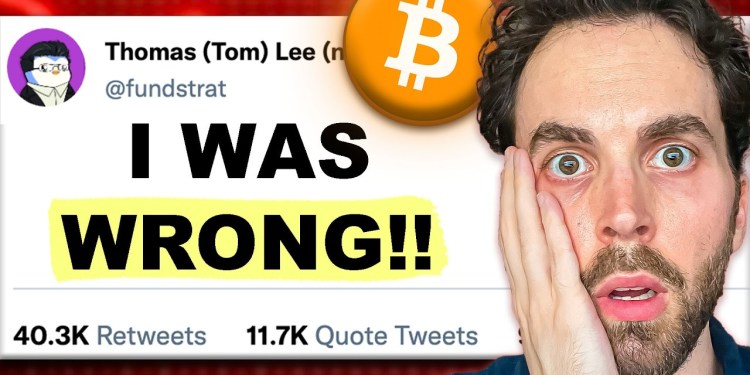 Tom Lee Reveals Actual Cause of Crypto Crash – “There Is A Bug In The Code” Tom Lee Reveals Actual Cause of Crypto Crash – “There Is A Bug In The Code”