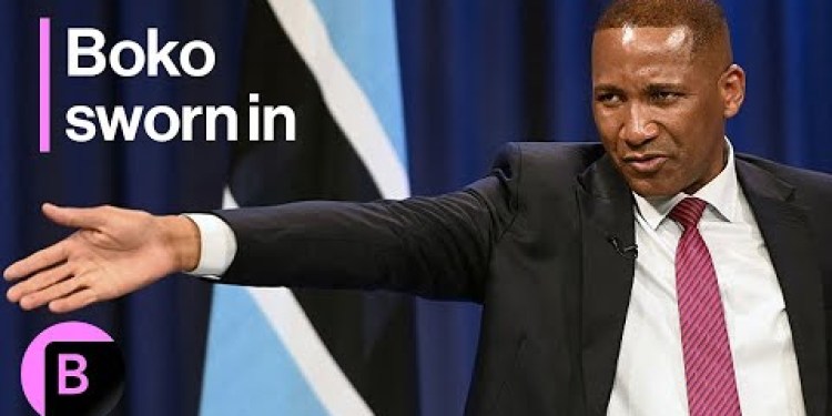 Harvard-Educated Human Rights Lawyer Duma Boko Sworn in as Botswana President Harvard-Educated Human Rights Lawyer Duma Boko Sworn in as Botswana President