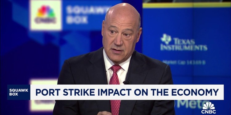 Former NEC Director Gary Cohn: Port strike will have real short-term impact on the U.S. economy Former NEC Director Gary Cohn: Port strike will have real short-term impact on the U.S. economy