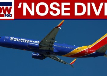 Southwest flight plunges to avoid collision, American Airlines passengers evacuate after plane fire Southwest flight plunges to avoid collision, American Airlines passengers evacuate after plane fire