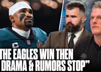 “If The Eagles Are Winning, The Drama & Rumors Will Quiet Down” Jason Kelce On Jalen Hurts Reports “If The Eagles Are Winning, The Drama & Rumors Will Quiet Down” Jason Kelce On Jalen Hurts Reports