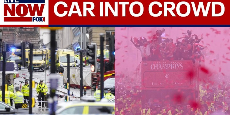 Breaking: Car drives into crowd at Liverpool’s Premier League victory parade Breaking: Car drives into crowd at Liverpool’s Premier League victory parade