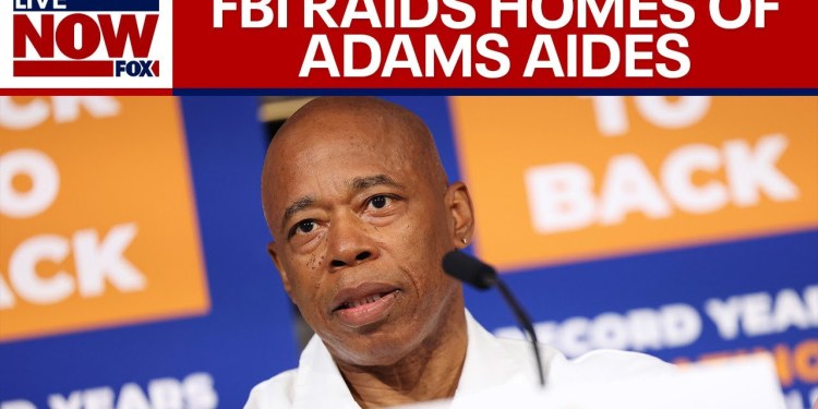 FBI raids homes of top aides for NYC Mayor Eric Adams | LiveNOW from FOX FBI raids homes of top aides for NYC Mayor Eric Adams | LiveNOW from FOX
