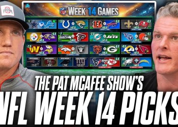 The Pat McAfee Show Picks & Predicts Every Game For NFL’s Week 14 Weekend The Pat McAfee Show Picks & Predicts Every Game For NFL’s Week 14 Weekend
