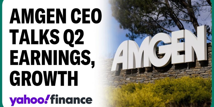 Amgen CFO talks Q2 earnings, obesity drug, and growth Amgen CFO talks Q2 earnings, obesity drug, and growth