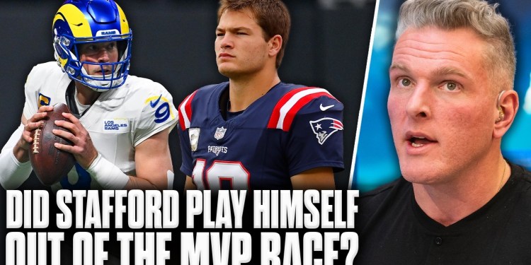 Did Drake Maye Push Past Matthew Stafford As The 2025 NFL MVP? | Pat McAfee Show Did Drake Maye Push Past Matthew Stafford As The 2025 NFL MVP? | Pat McAfee Show