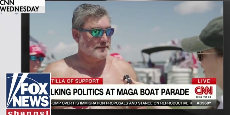 CNN reporter torched for lecture to pro-Trump boat owner: ‘Activist reporter’ CNN reporter torched for lecture to pro-Trump boat owner: ‘Activist reporter’