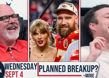 Is Taylor Swift & Travis Kelce’s Relationship Fake? – Barstool Rundown – September 4th, 2024 Is Taylor Swift & Travis Kelce’s Relationship Fake? – Barstool Rundown – September 4th, 2024