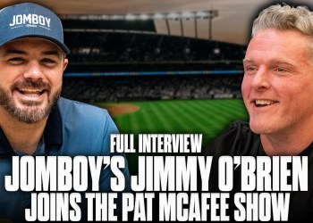Jomboy’s Jimmy O’Brien Joins The Pat McAfee To Chat Baseball On MLB’s Opening Day Jomboy’s Jimmy O’Brien Joins The Pat McAfee To Chat Baseball On MLB’s Opening Day