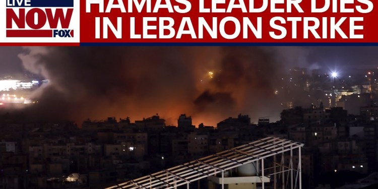 Israel-Hezbollah conflict: Hamas leader DEAD amid Lebanon strike | LiveNOW from FOX Israel-Hezbollah conflict: Hamas leader DEAD amid Lebanon strike | LiveNOW from FOX
