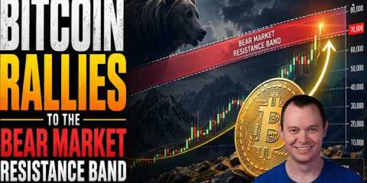 Bitcoin Rallies to the Bear Market Resistance Band Bitcoin Rallies to the Bear Market Resistance Band