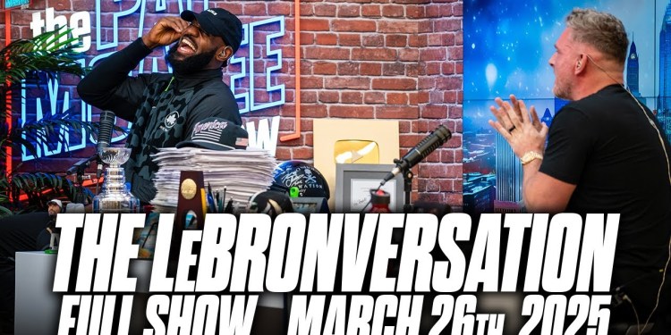 The LeBronversation | The Pat McAfee Show Live Wednesday March 26th 2025 The LeBronversation | The Pat McAfee Show Live Wednesday March 26th 2025