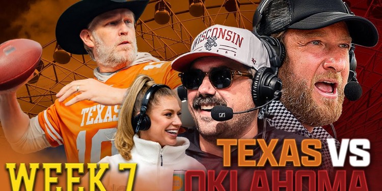 LIVE FROM THE STATE FAIR OF TEXAS FOR THE RED RIVER RIVALRY | Barstool College Football Show Week 7 LIVE FROM THE STATE FAIR OF TEXAS FOR THE RED RIVER RIVALRY | Barstool College Football Show Week 7