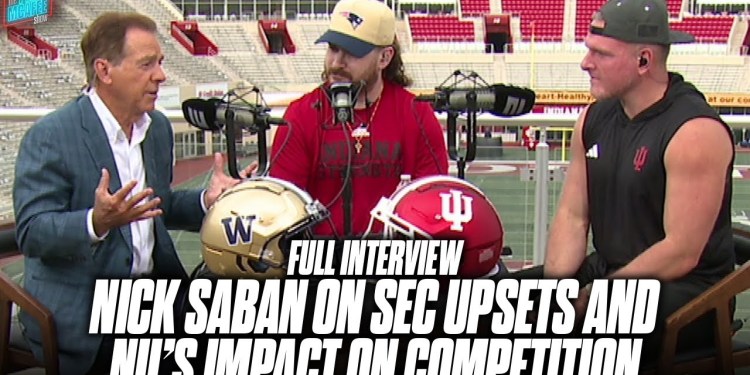 Nick Saban On Why The SEC Is Having So Many Upsets & More | Pat McAfee Show Nick Saban On Why The SEC Is Having So Many Upsets & More | Pat McAfee Show