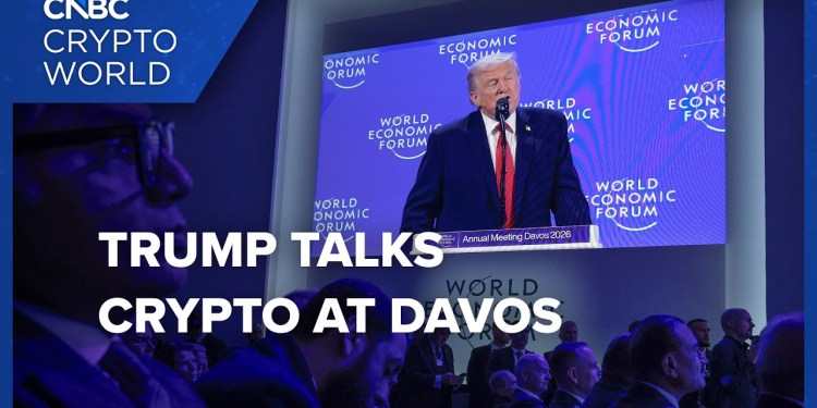 President Trump touts progress on crypto regulation at the World Economic Forum: CNBC Crypto World President Trump touts progress on crypto regulation at the World Economic Forum: CNBC Crypto World
