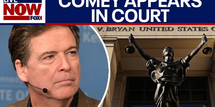 UPDATE: Comey appears in court over alleged Trump threat, legal fight takes shape UPDATE: Comey appears in court over alleged Trump threat, legal fight takes shape