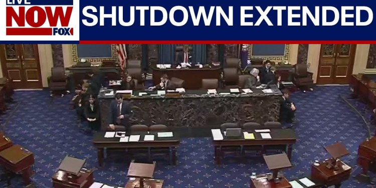 Shutdown extended: Funding bills fail in Senate Shutdown extended: Funding bills fail in Senate