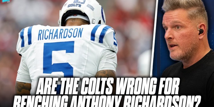 Are The Colts Failing Anthony Richardson By Not Allowing Him To Develop? | Pat McAfee Show Are The Colts Failing Anthony Richardson By Not Allowing Him To Develop? | Pat McAfee Show