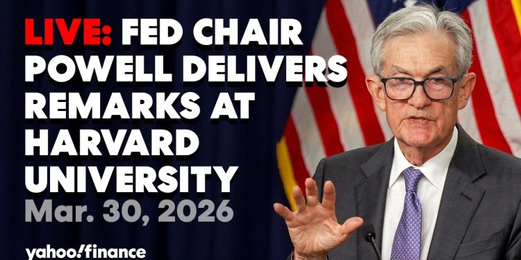 LIVE: Fed Chair Jerome Powell delivers remarks at Harvard University LIVE: Fed Chair Jerome Powell delivers remarks at Harvard University