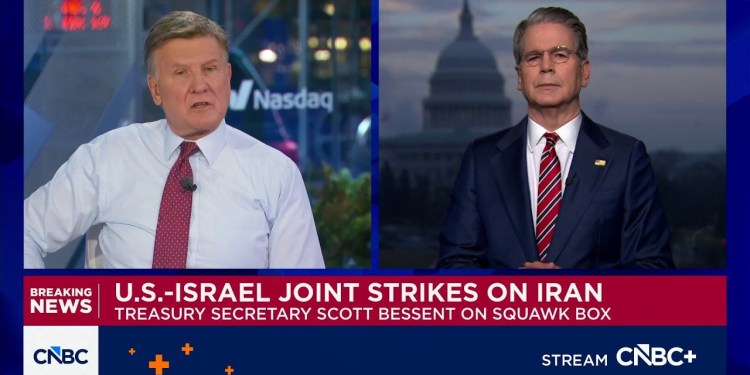 Treasury Sec. Bessent: U.S. will make ‘series of announcements’ to support oil trade in the Gulf Treasury Sec. Bessent: U.S. will make ‘series of announcements’ to support oil trade in the Gulf