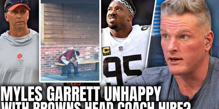 Myles Garrett Doesn’t Seem Happy About Browns Head Coaching Hire… | Pat McAfee Show Myles Garrett Doesn’t Seem Happy About Browns Head Coaching Hire… | Pat McAfee Show