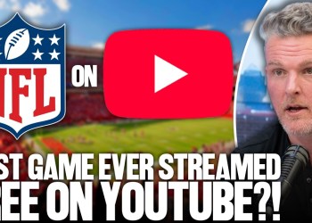 NFL Will Stream First Ever Game Exclusively On YouTube, Completely Free?! | Pat McAfee Show NFL Will Stream First Ever Game Exclusively On YouTube, Completely Free?! | Pat McAfee Show