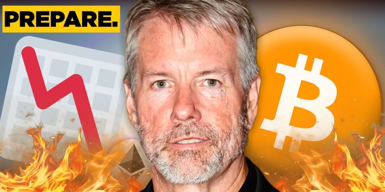 Michael Saylor Reveals Why Bitcoin Is Actually Crashing Michael Saylor Reveals Why Bitcoin Is Actually Crashing