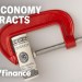 US economy contracts for the first time in three years US economy contracts for the first time in three years