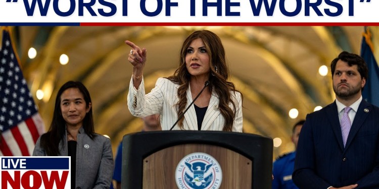 Kristi Noem exposes ‘worst of the worst’ in Florida Kristi Noem exposes ‘worst of the worst’ in Florida