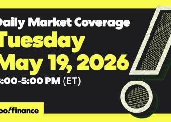 Yahoo Finance Live: Daily Market Coverage – May 19, 2026 3PM – 5PM (ET) Yahoo Finance Live: Daily Market Coverage – May 19, 2026 3PM – 5PM (ET)
