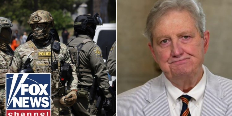 Sen. Kennedy issues STARK warning to attackers of ICE agents Sen. Kennedy issues STARK warning to attackers of ICE agents