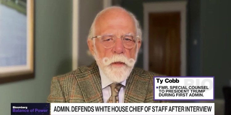 There Was a Real Chief of Staff: Cobb on Wiles Interview There Was a Real Chief of Staff: Cobb on Wiles Interview