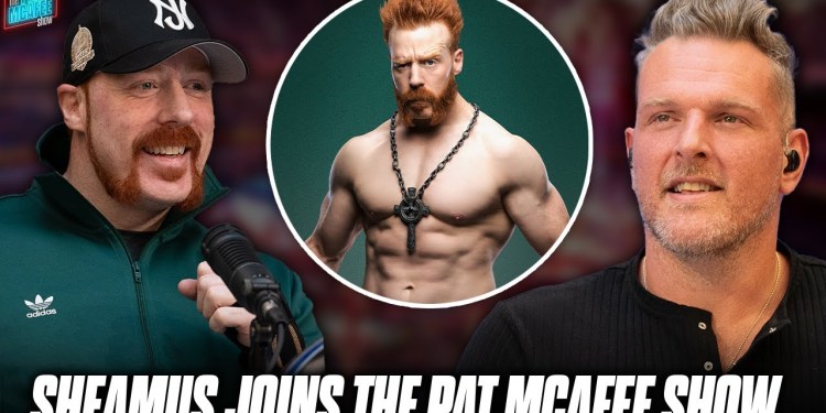 Sheamus Talks His Start In WWE & His Brutal Style In The Ring | Pat McAfee Show Sheamus Talks His Start In WWE & His Brutal Style In The Ring | Pat McAfee Show